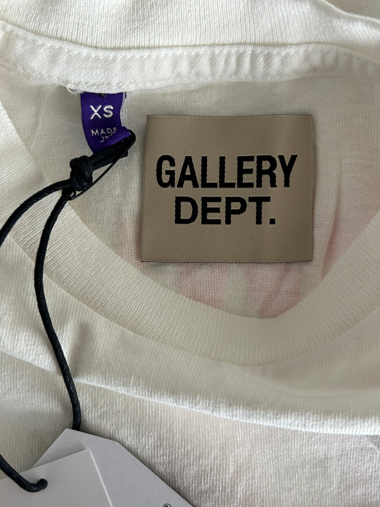 Gallery Dept White Paint Splatter Boardwalk T-Shirt