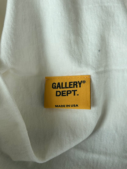 Gallery Dept White Paint Splatter Boardwalk T-Shirt
