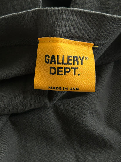 Gallery Dept Faded Black & Yellow Student Coach Reversible Logo T-Shirt
