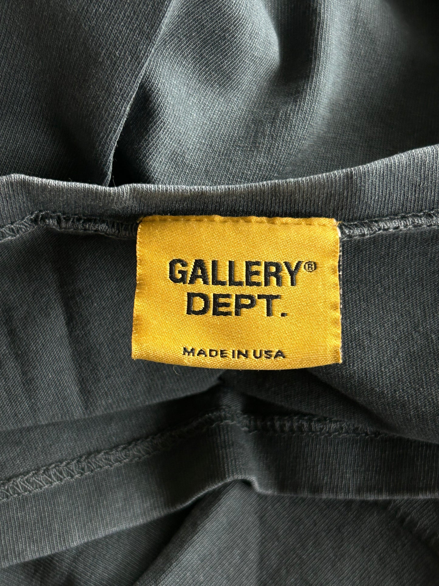 Gallery Dept Vintage Black Flying Brain Pocket T-Shirt