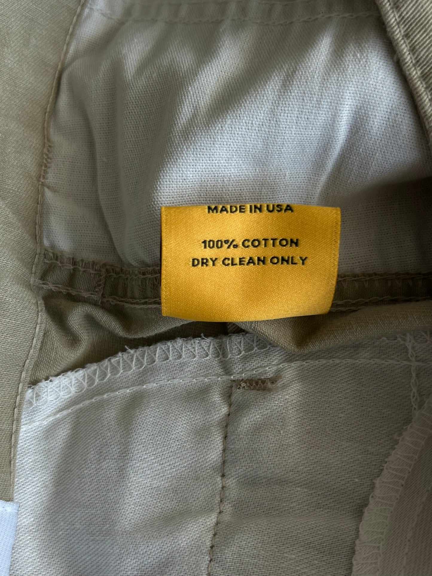 Gallery Dept Beige Paint Splatter Workshop Shorts