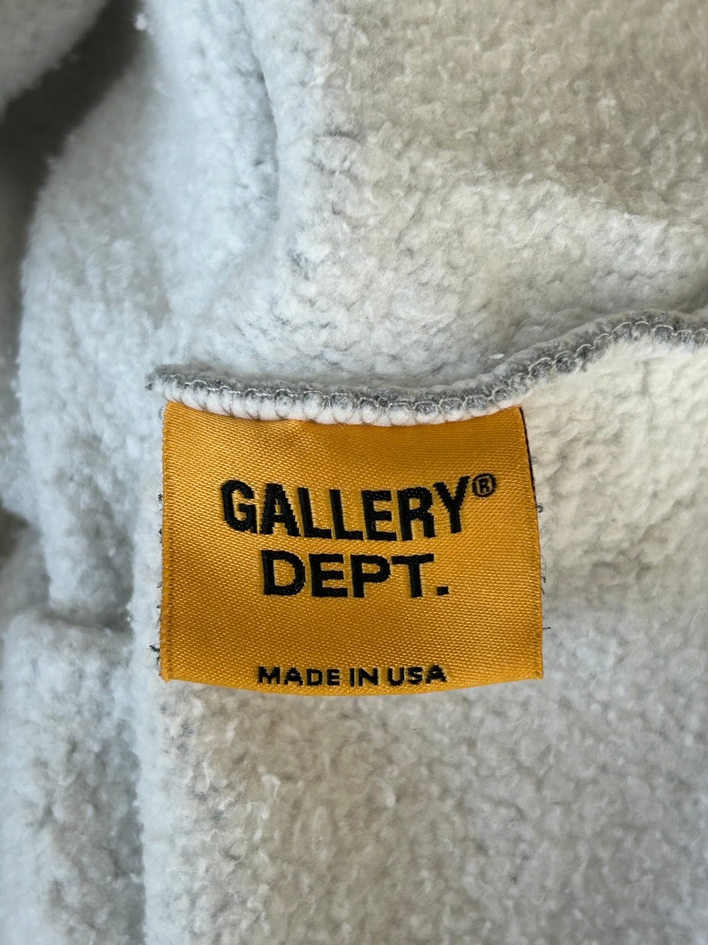 Gallery Dept Grey & Black Property Logo Sweater