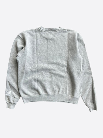 Gallery Dept Grey & Black Property Logo Sweater