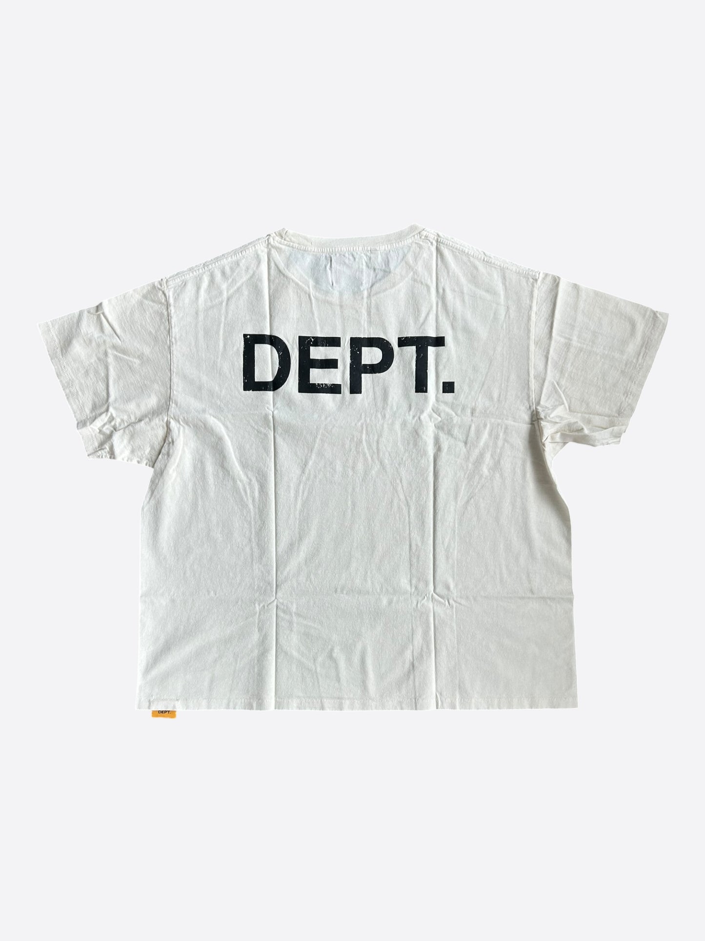 Gallery Dept Cream & Black Gym T-Shirt