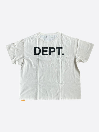 Gallery Dept Cream & Black Gym T-Shirt