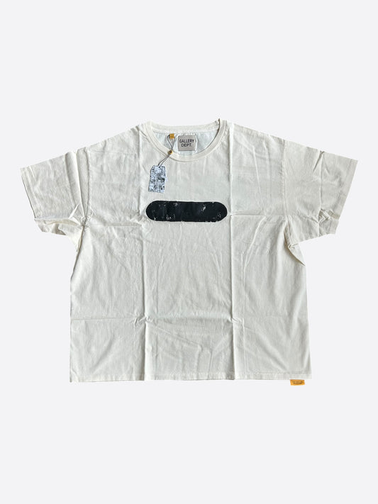 Gallery Dept Cream & Black Gym T-Shirt