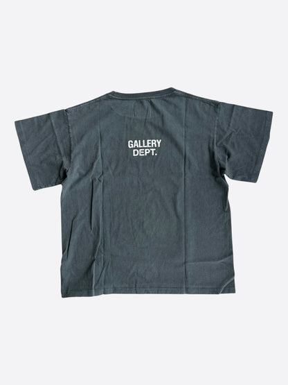 Gallery Dept Faded Black & Yellow ATK Logo T-Shirt