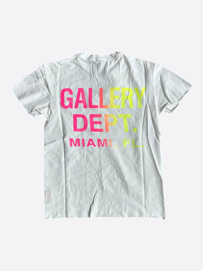 Gallery Dept White Paint Splatter Boardwalk T-Shirt