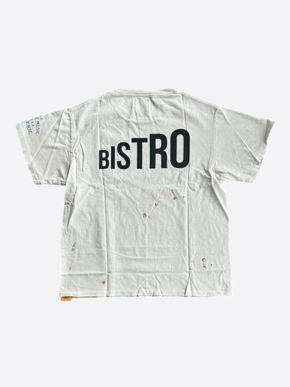 Gallery Dept Antique White & Black Cafe Bistro Logo T-Shirt