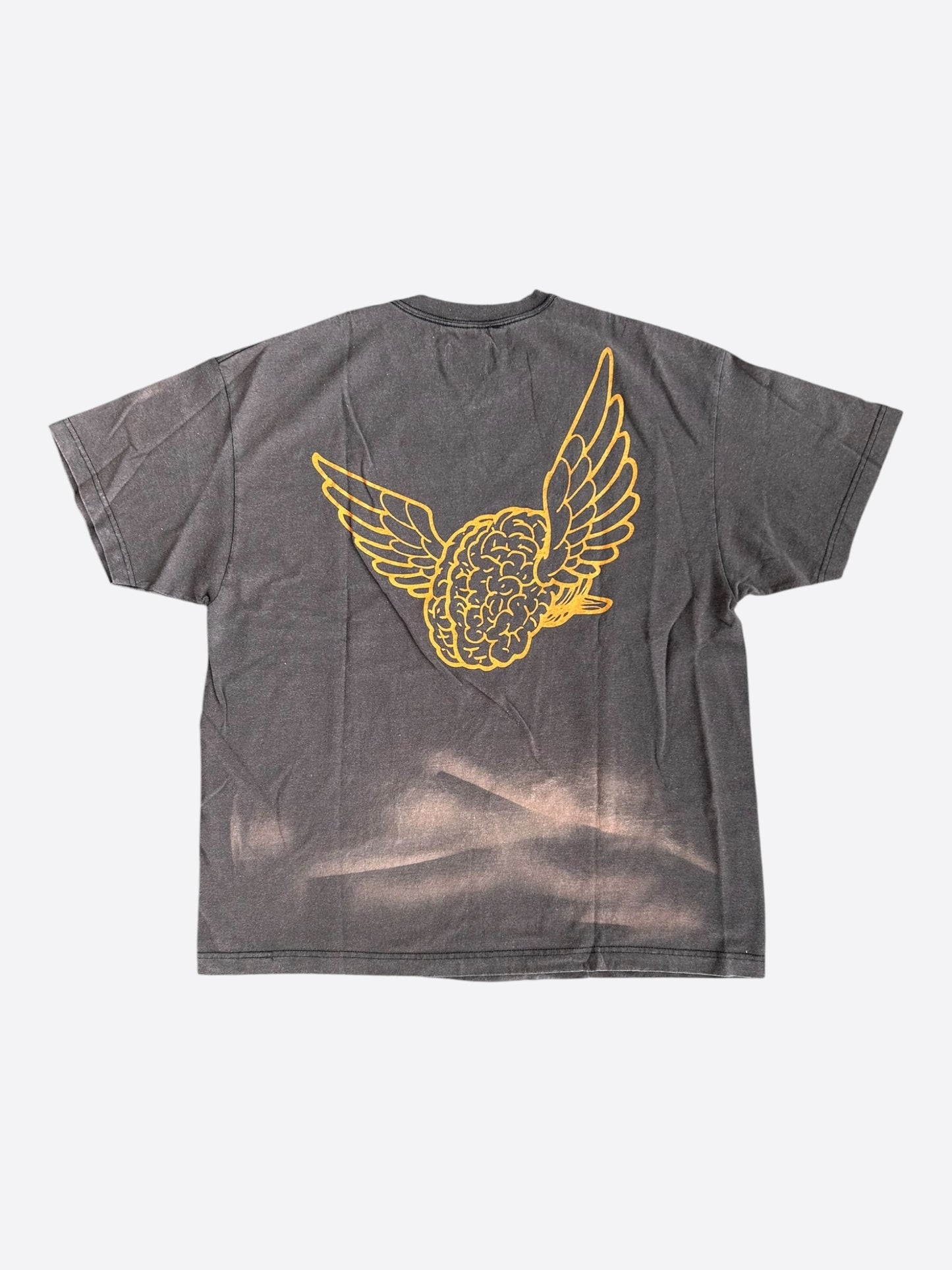 Gallery Dept Black Big Flying Brain T-Shirt