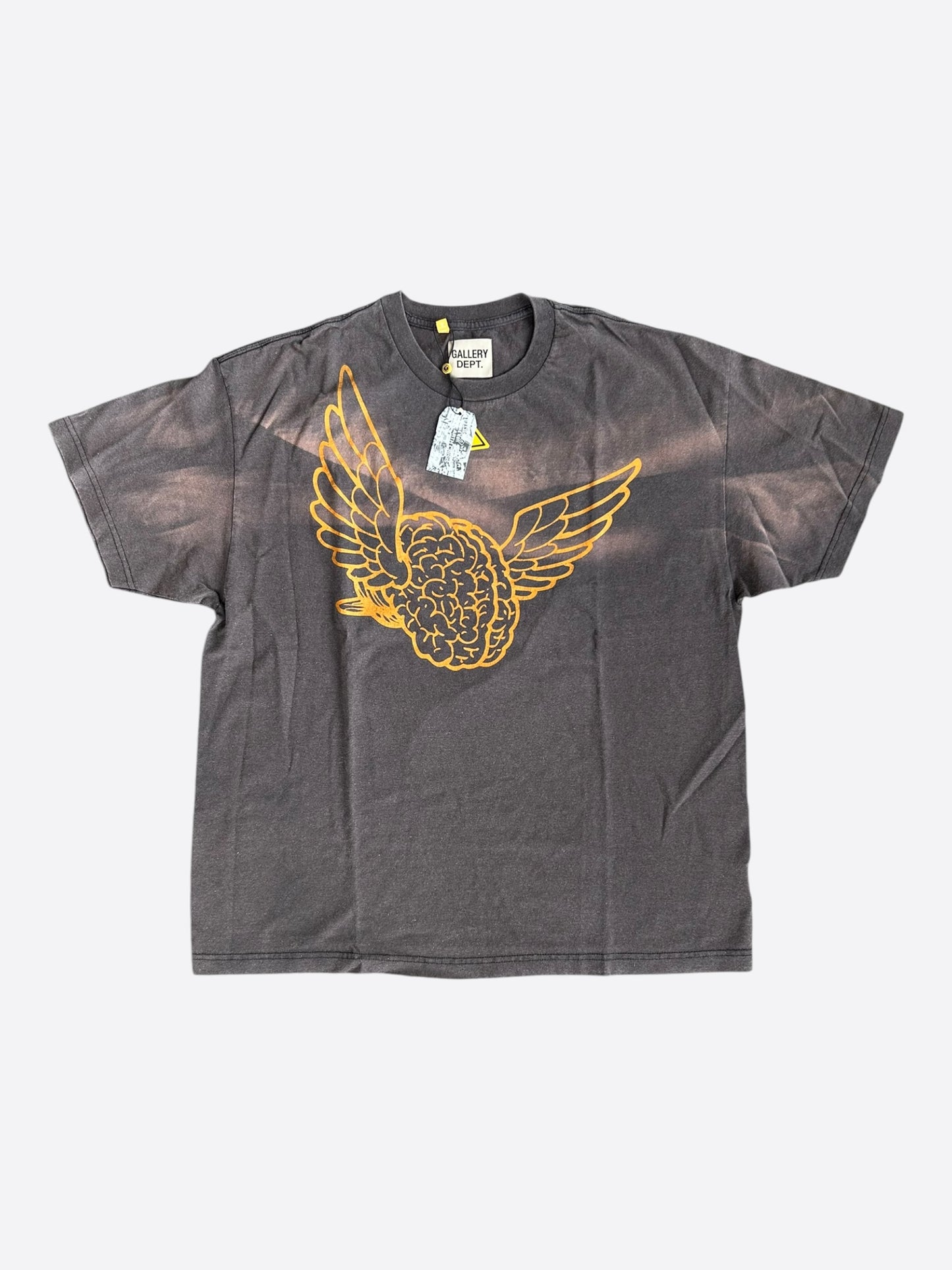 Gallery Dept Black Big Flying Brain T-Shirt