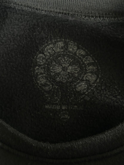 Chrome Hearts Black & White Horseshoe Logo Sweater