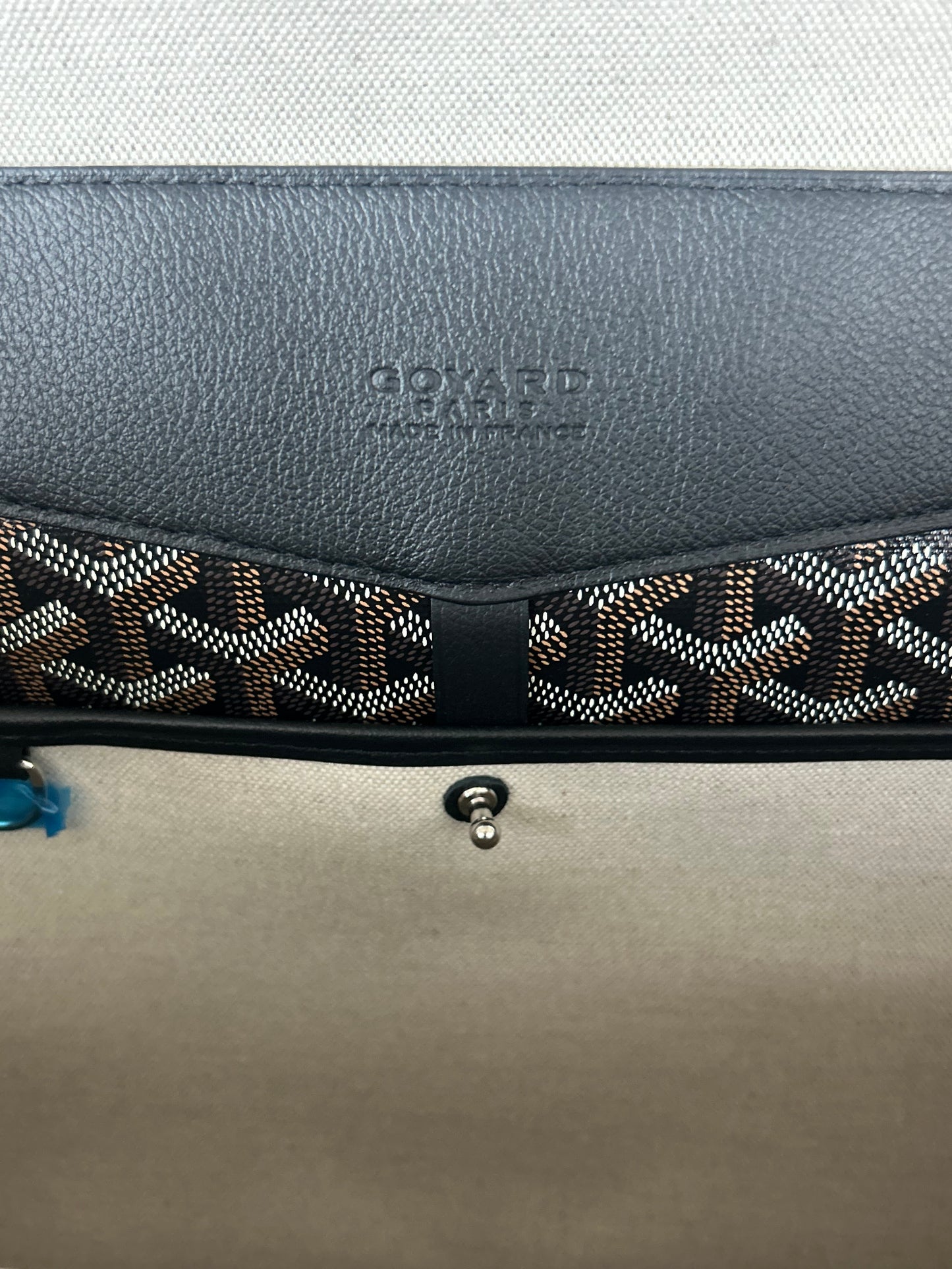 Goyard Black Cisalpin Backpack