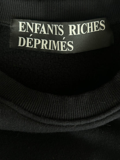Enfants Riches Deprimes Black & White Classic Logo Sweater