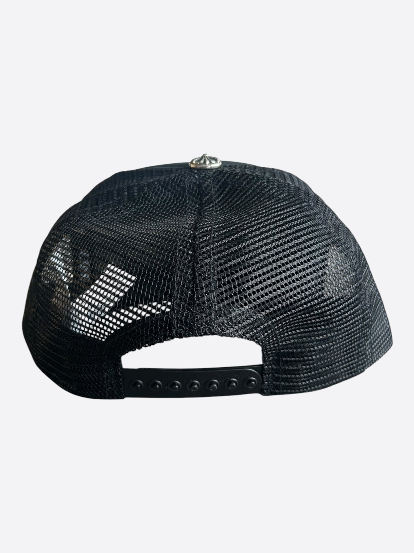 Chrome Hearts Black & White Los Angeles Trucker Hat