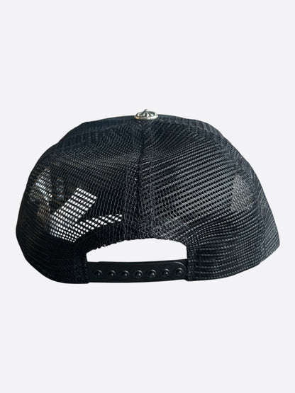 Chrome Hearts Black & White Los Angeles Trucker Hat