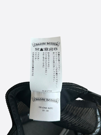 Chrome Hearts Black & White Los Angeles Trucker Hat