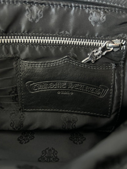 Chrome Hearts Black JJ Dean Leather Bag