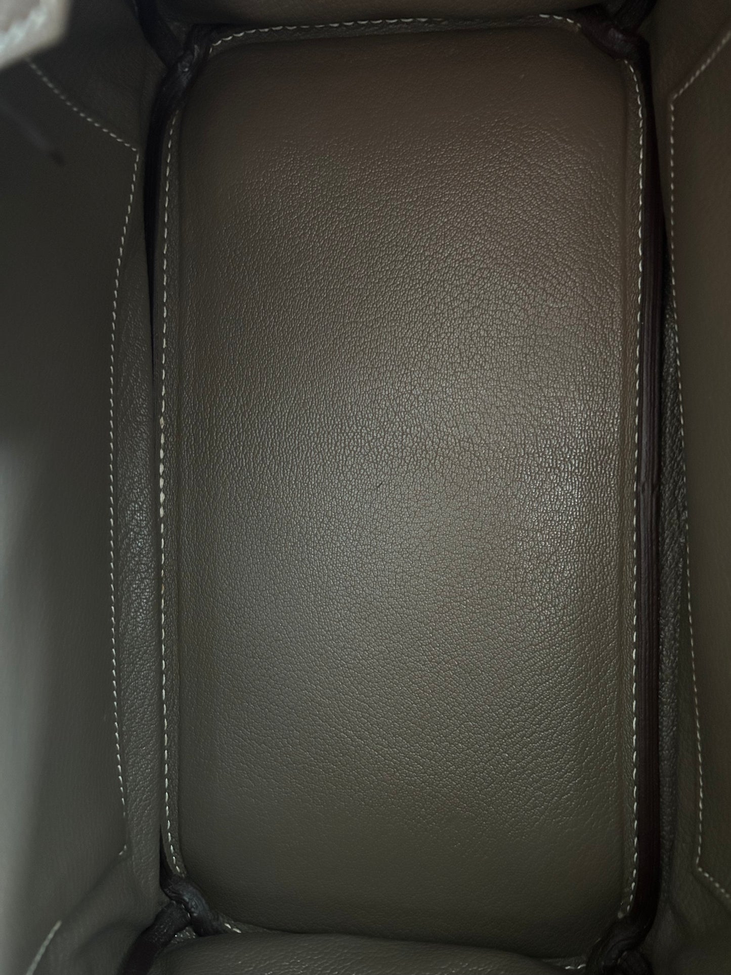 Hermes Etoupe Togo & Palladium Hardware Birkin 30
