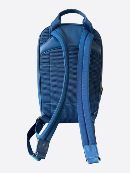 Louis Vuitton Blue Infini Damier Michael Backpack