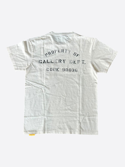 Gallery Dept Natural Property Of Gallery Dept Pocket T-Shirt