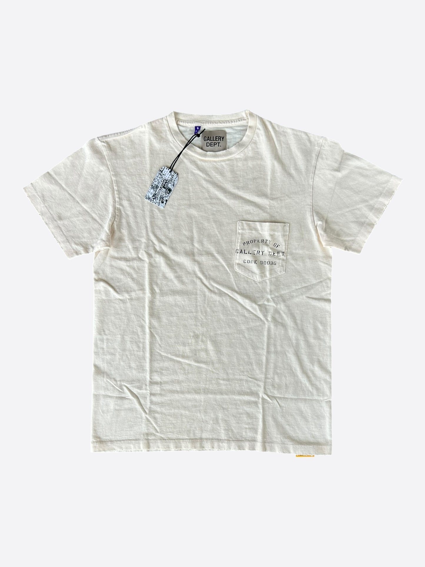 Gallery Dept Natural Property Of Gallery Dept Pocket T-Shirt