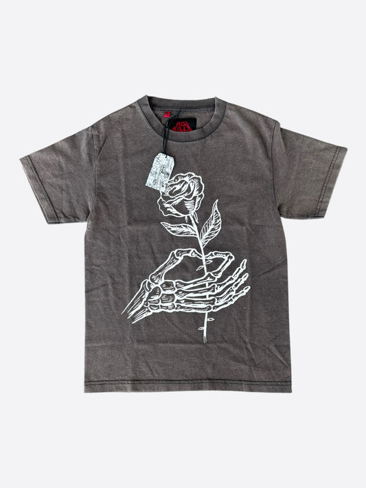 Gallery Dept Vintage Black Welted Rose Graphic T-Shirt