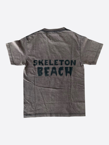 Gallery Dept Vintage Black Welted Rose Graphic T-Shirt