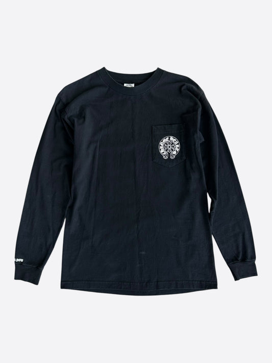 Chrome Hearts Hong Kong Exclusive Horseshoe Logo Longsleeve T-Shirt