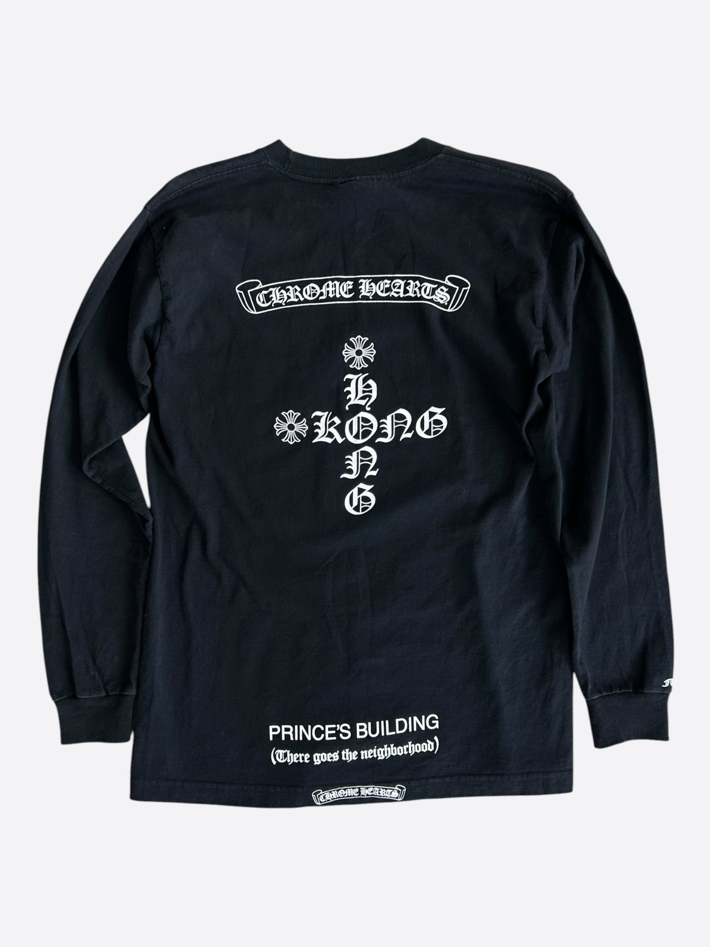 Chrome Hearts Hong Kong Exclusive Horseshoe Logo Longsleeve T-Shirt