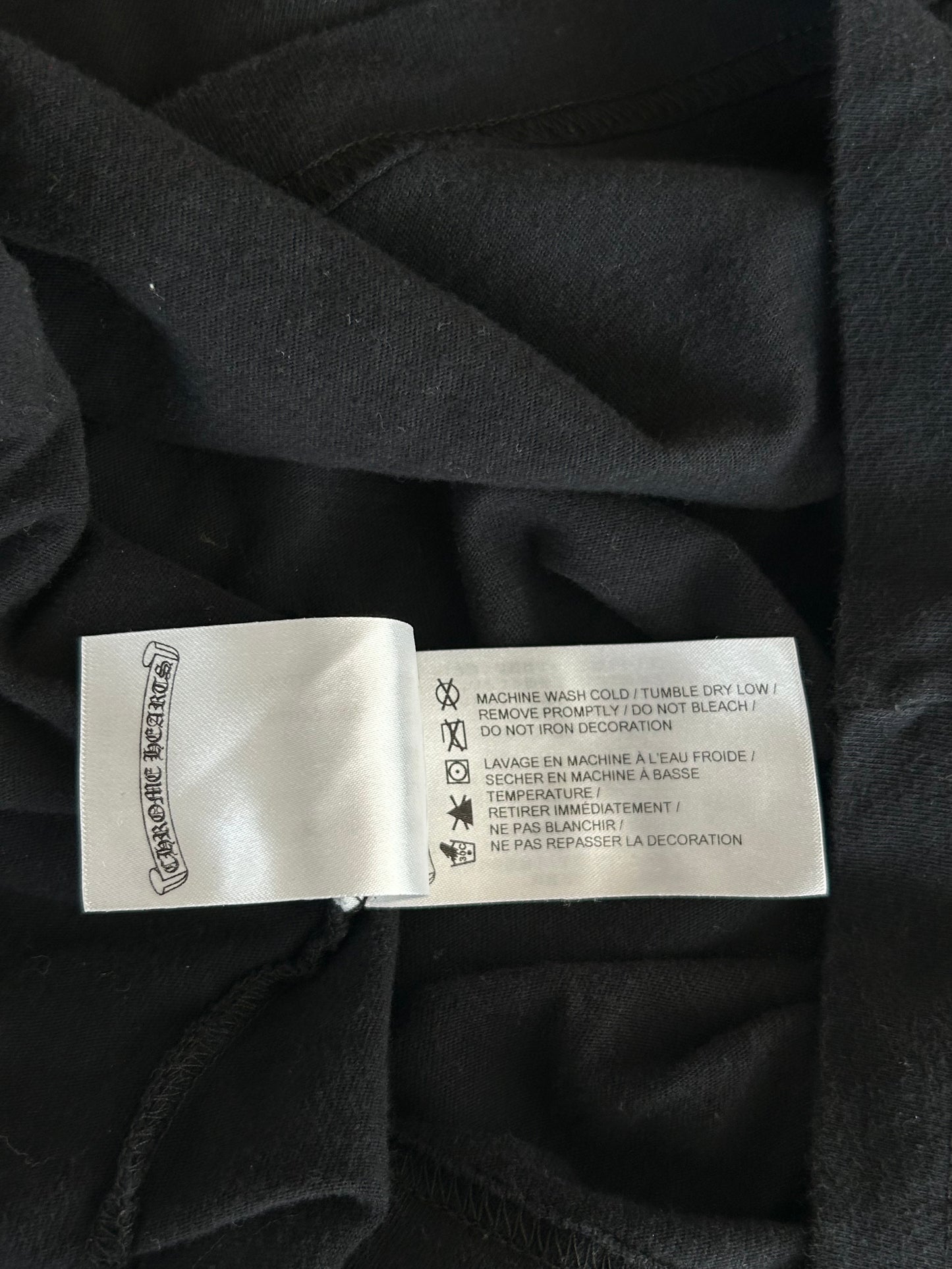 Chrome Hearts Black USA Flag T-Shirt