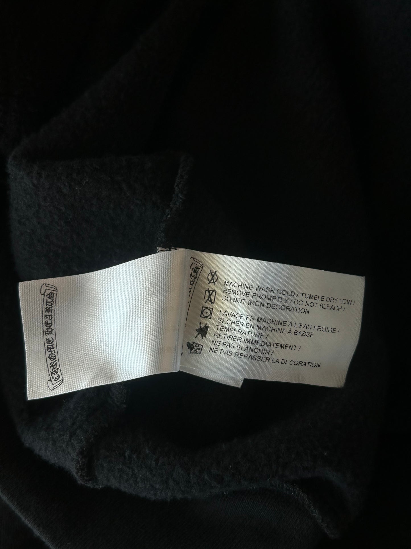 Chrome Hearts Black USA Flag Hoodie