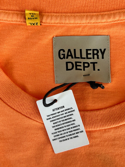 Gallery Dept Orange & Black French Collector Longsleeve T-Shirt