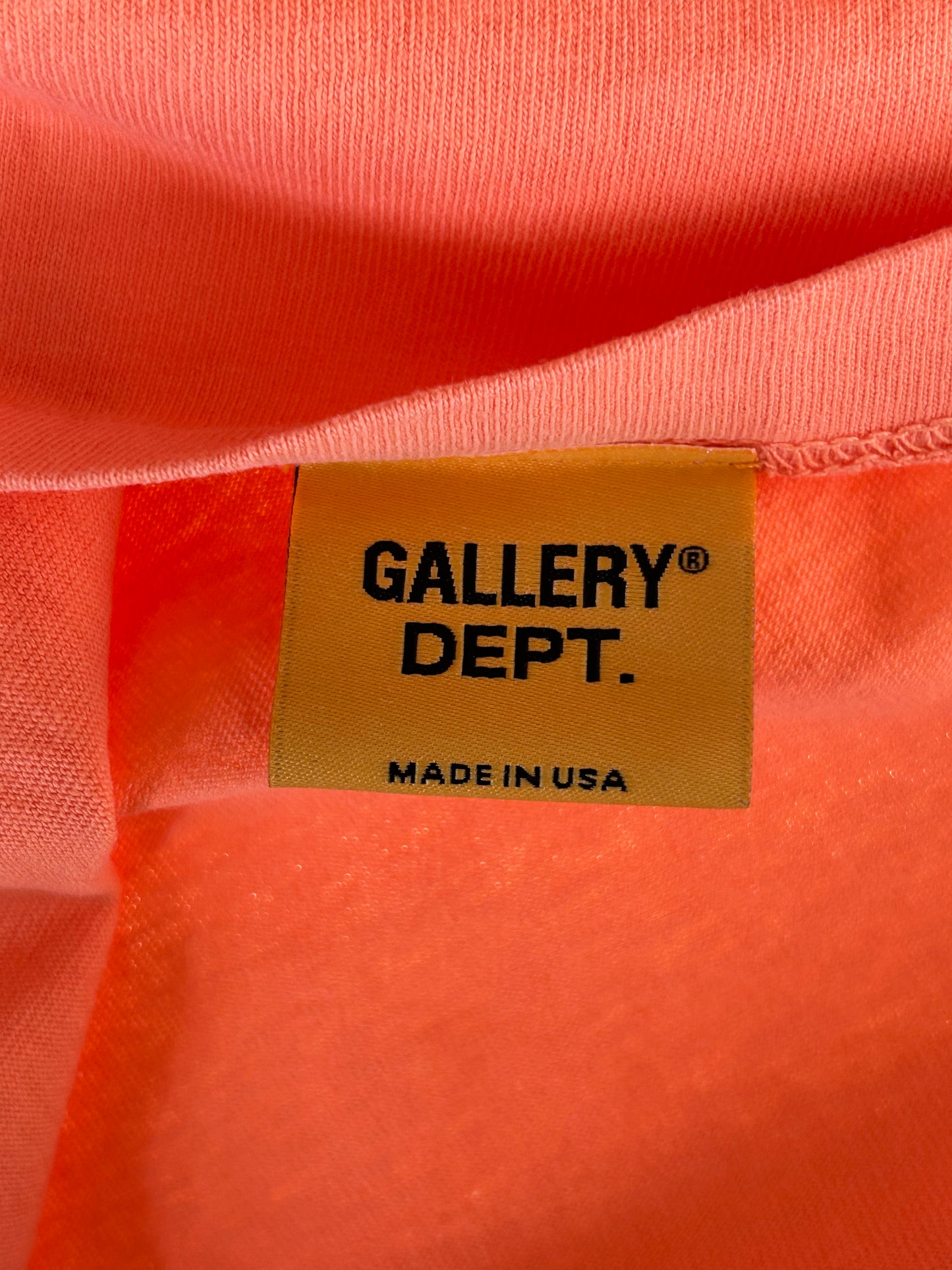 Gallery Dept Orange & Black French Collector Longsleeve T-Shirt