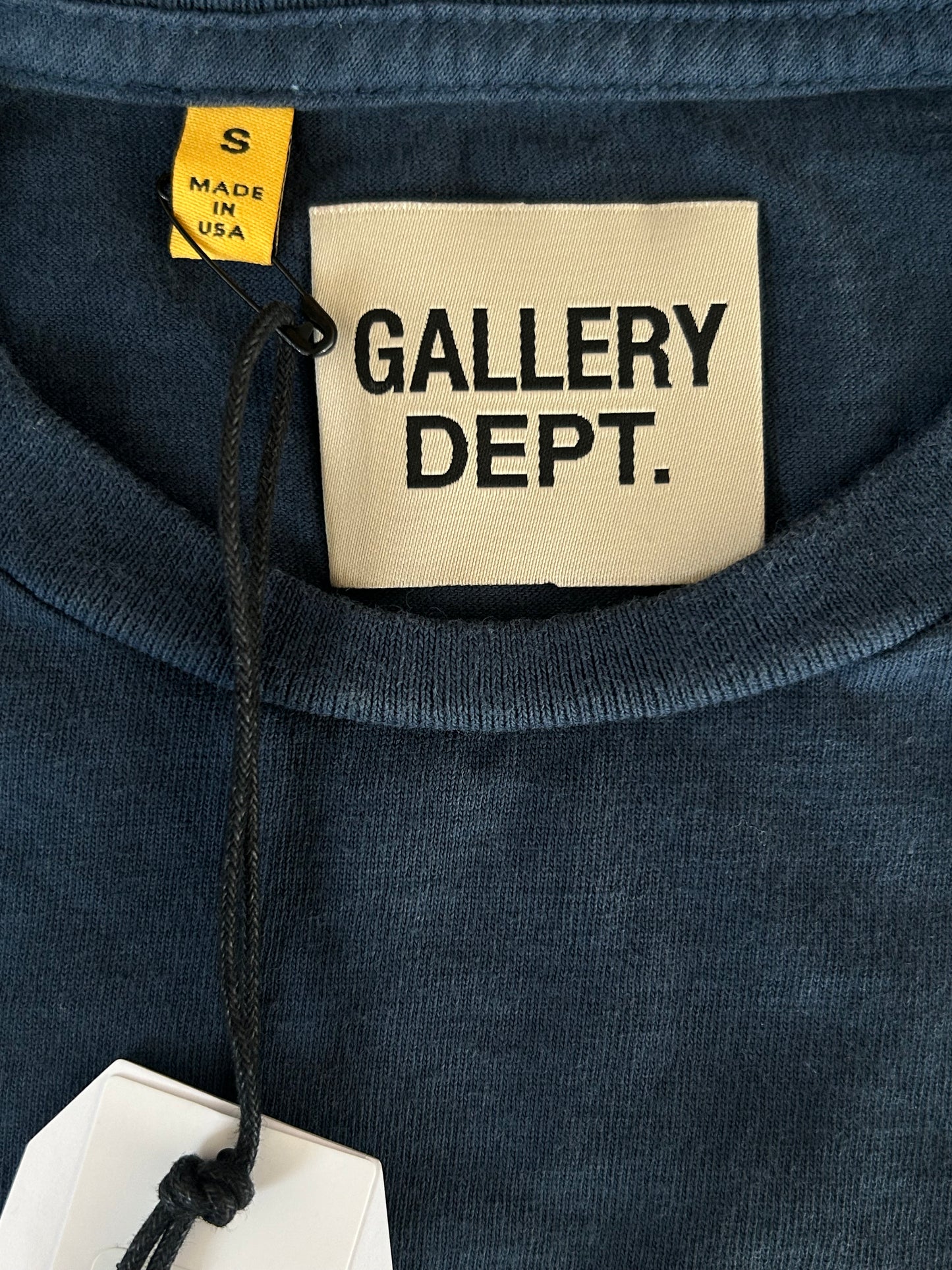 Gallery Dept Navy & Yellow Art Dept T-Shirt