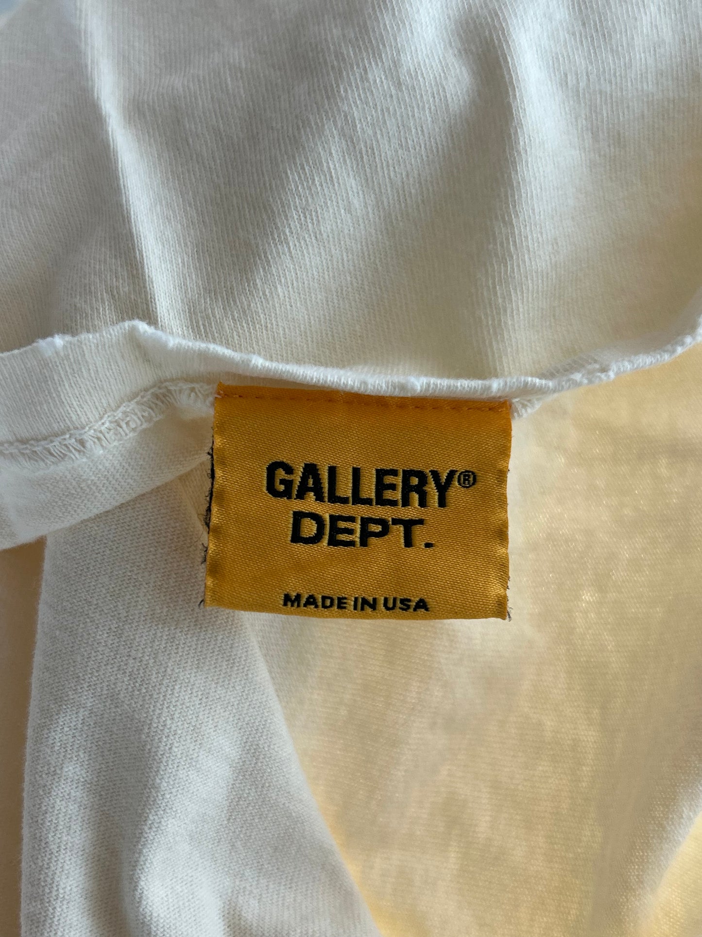 Gallery Dept White & Blue Student Coach Reversible Logo T-Shirt