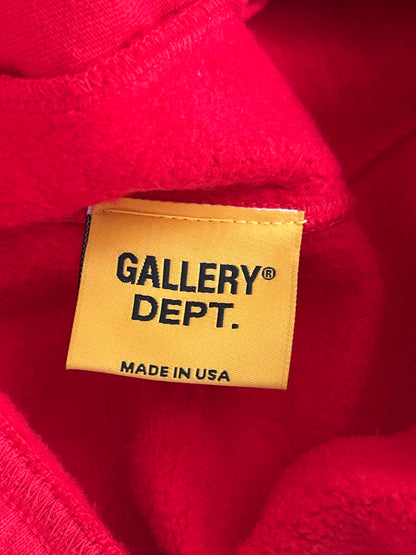Gallery Dept Red & Black Dept Gym Sweatpants