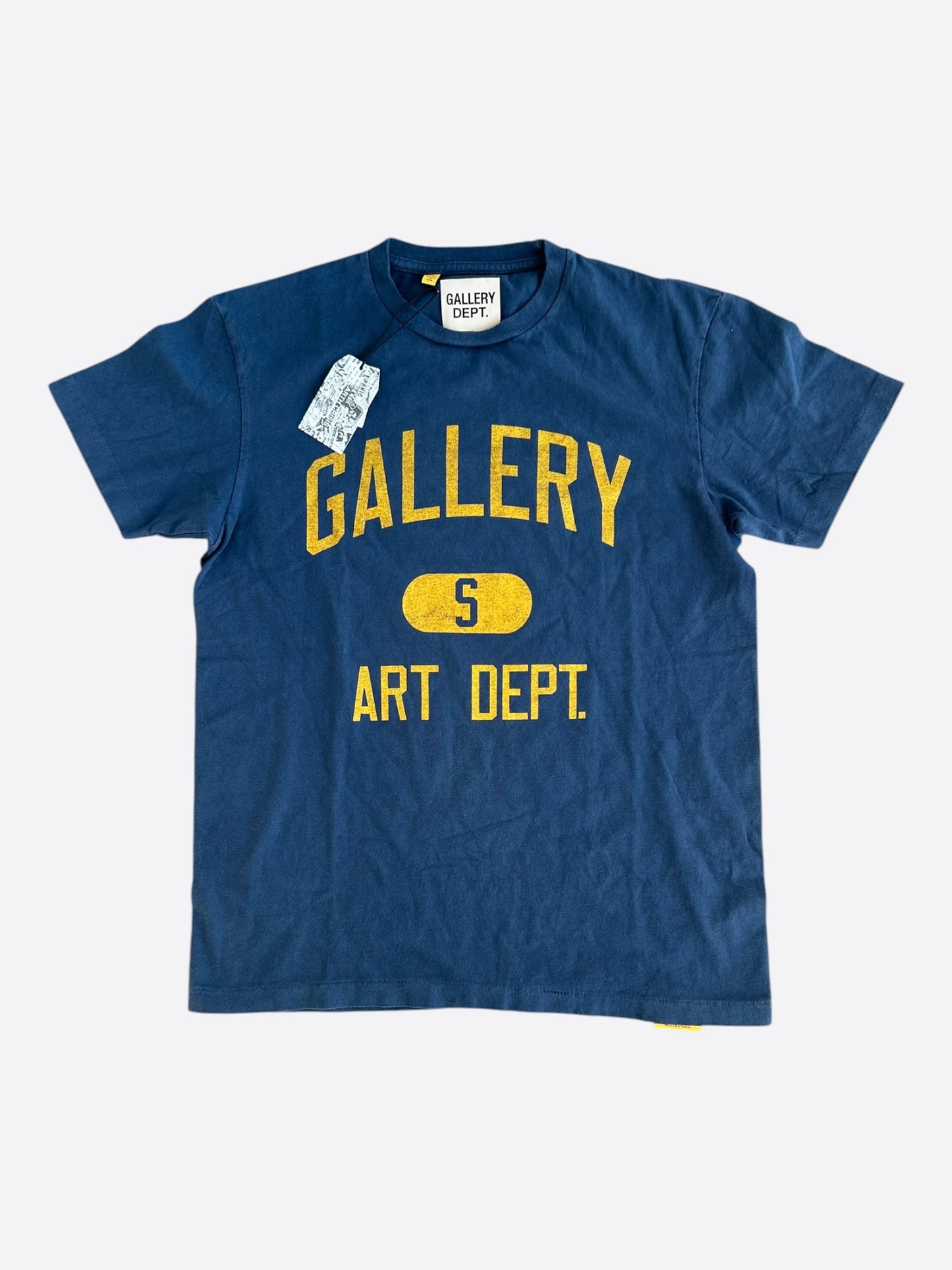 Gallery Dept Navy & Yellow Art Dept T-Shirt