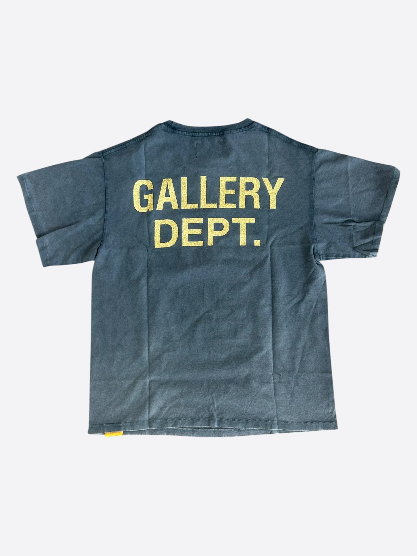Gallery Dept Vintage Black ATK Skeleton Beach Glitter Logo T-Shirt