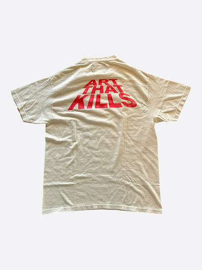 Gallery Dept Archival White ATK Till I'm Dead Graphic T-Shirt