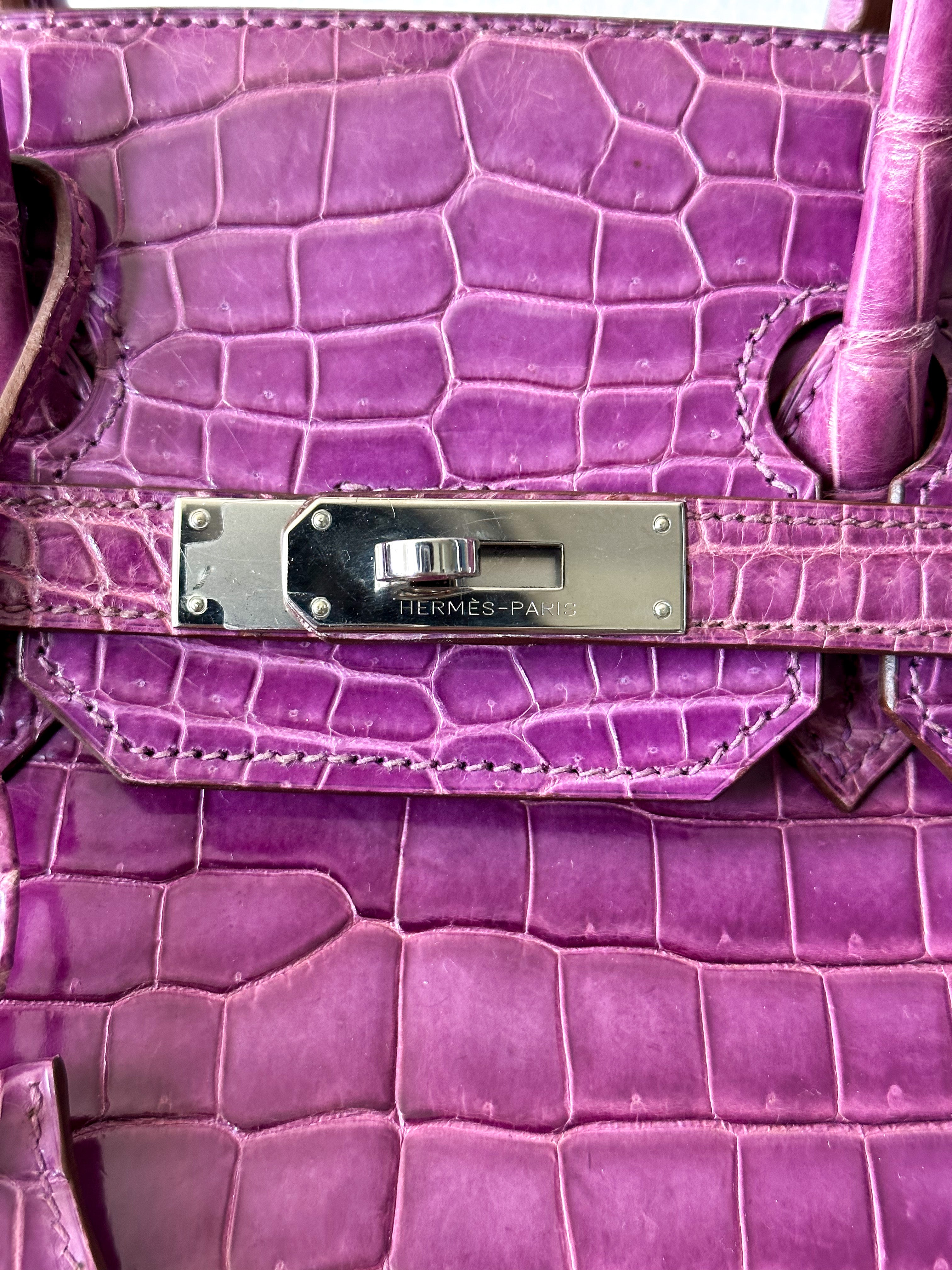 Hermes birkin online violet