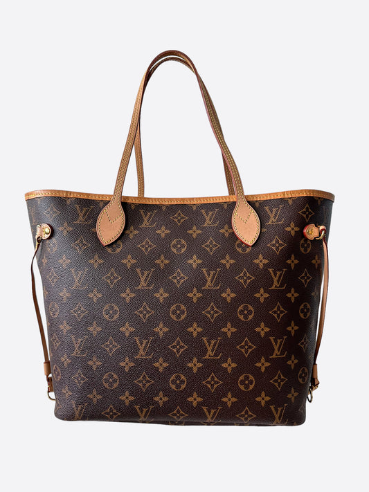 Louis Vuitton Brown Monogram Neverfull MM