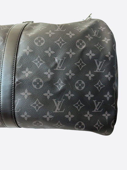 Louis Vuitton Monogram Eclipse Keepall 55