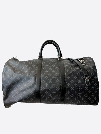 Louis Vuitton Monogram Eclipse Keepall 55