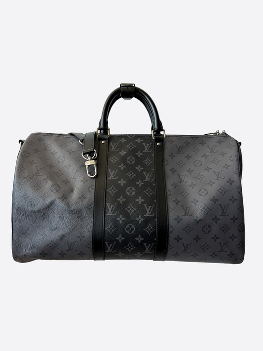 Louis Vuitton Reverse Monogram Eclipse Keepall 50