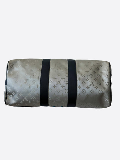 Louis Vuitton Silver Monogram Satellite Keepall 50