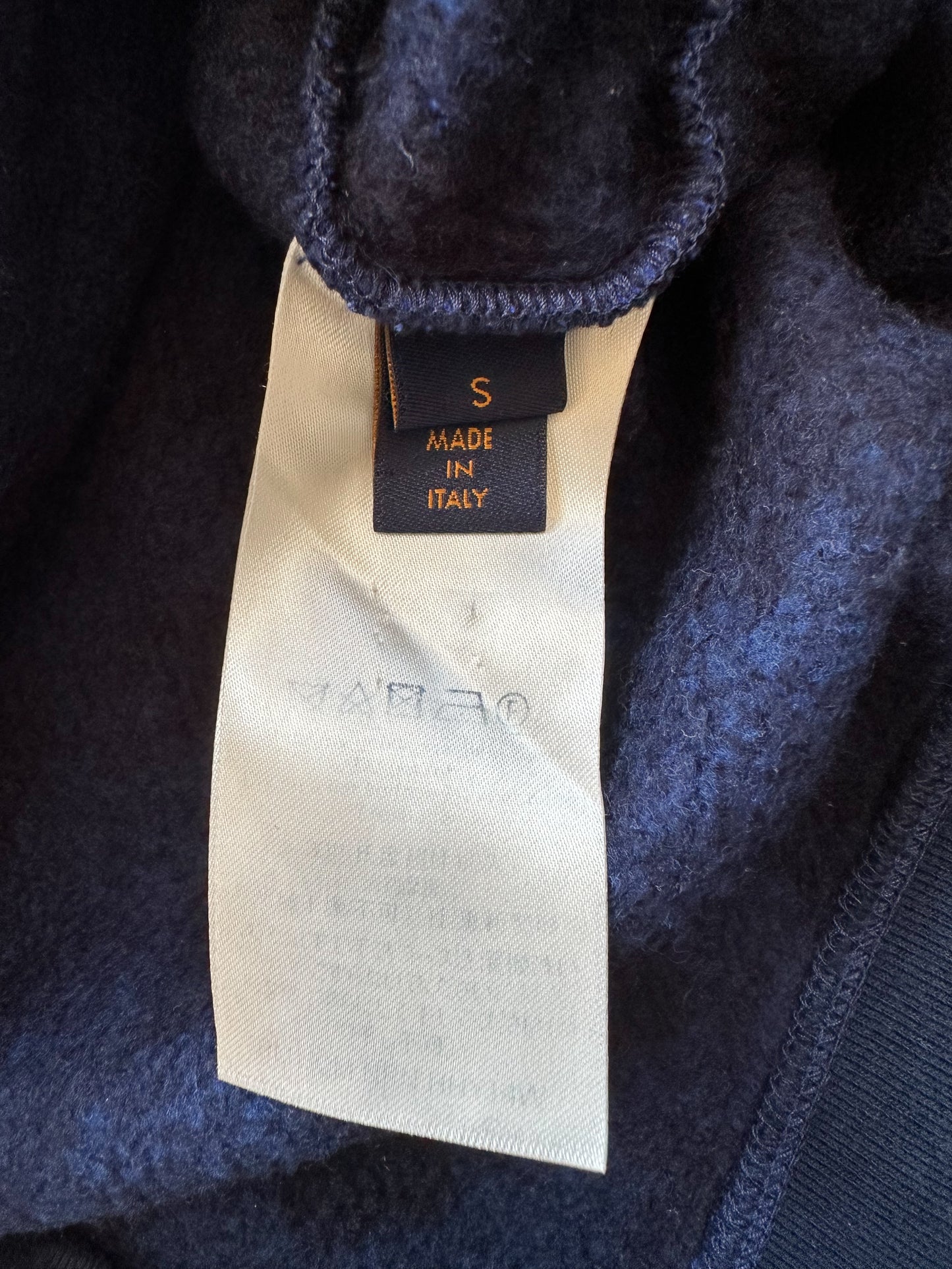 Louis Vuitton Blue Monogram Jacquard Sweater