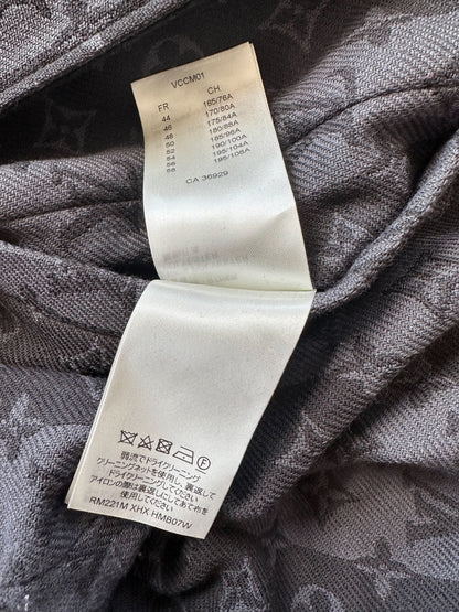 Louis Vuitton Grey Nigo Reversible Bomber Jacket