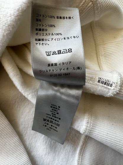 Dior Stussy White Shock The World Hoodie