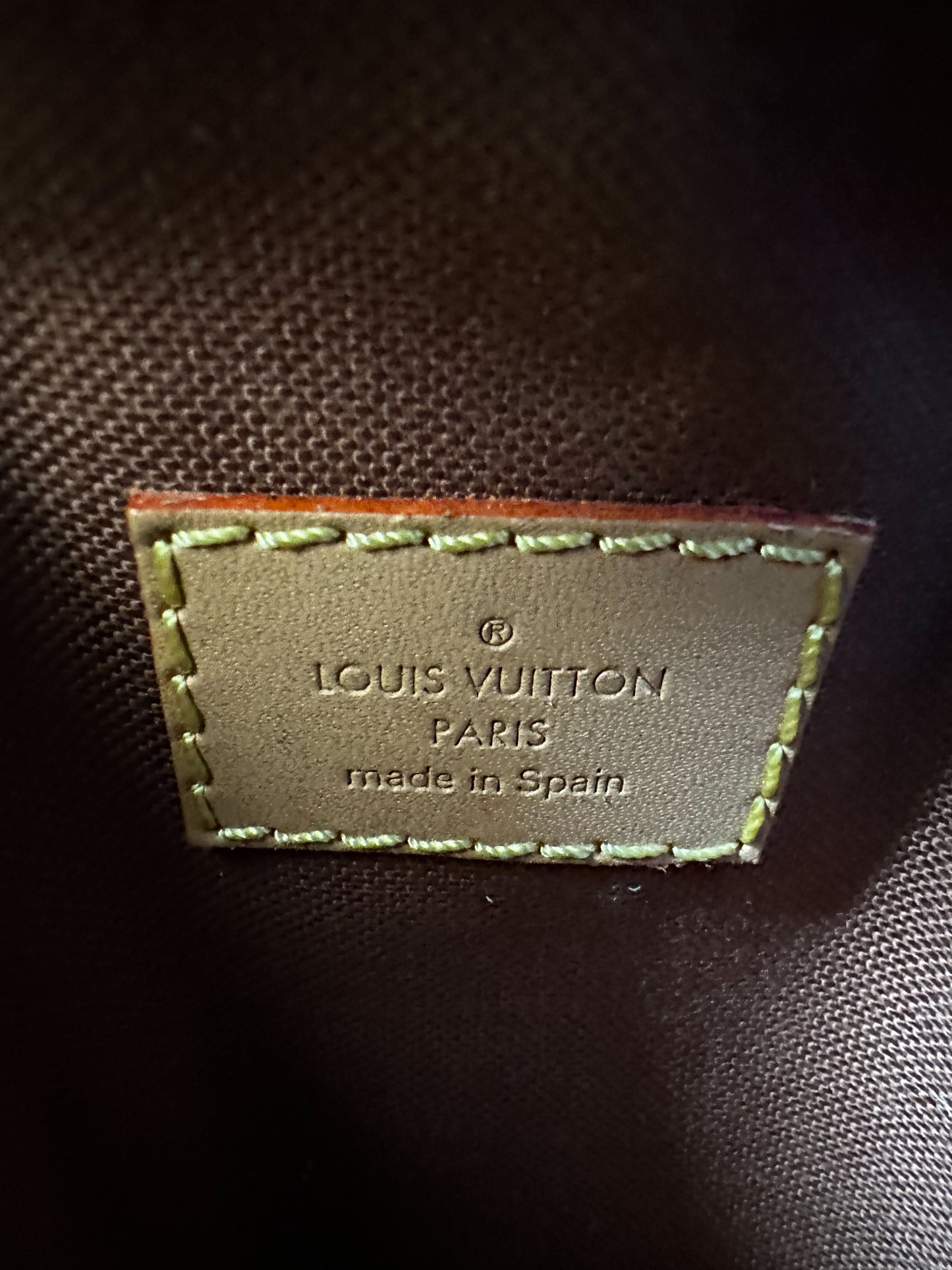 Louis Vuitton Brown Monogram Fold Me Pouch